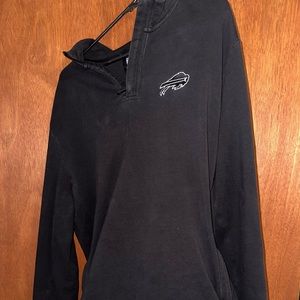 Buffalo Bills half zip up. Size 2xl. 98%cotton 2%spandex